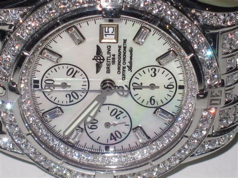 montre breitling femme diamant|montre Breitling collection.